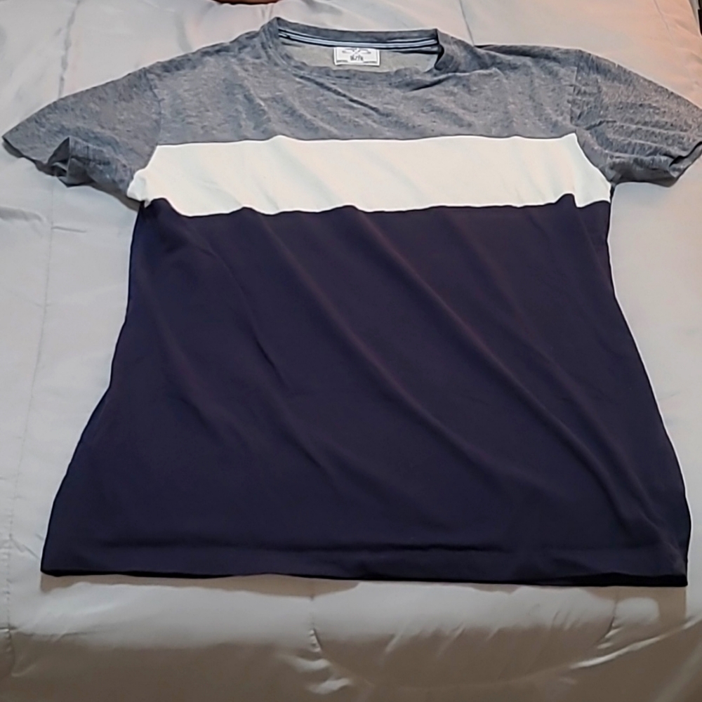 MBX Premium Goods T-Shirt XL Grey/White/Navy